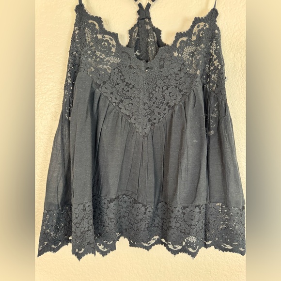 Intimately Free People Fiona Lace Cami in Black size Small $38 - Picture 9 of 10
